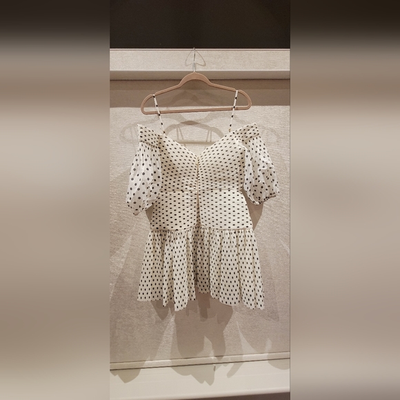 Zimmermann Pleated Mini Dress size 2 AU NWT - Picture 4 of 5